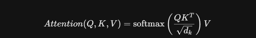 Attention Mechanism in Transformer Architecture